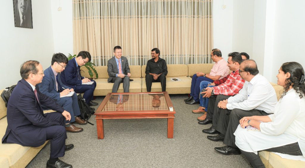 JVP team and CPC team at JVP head office