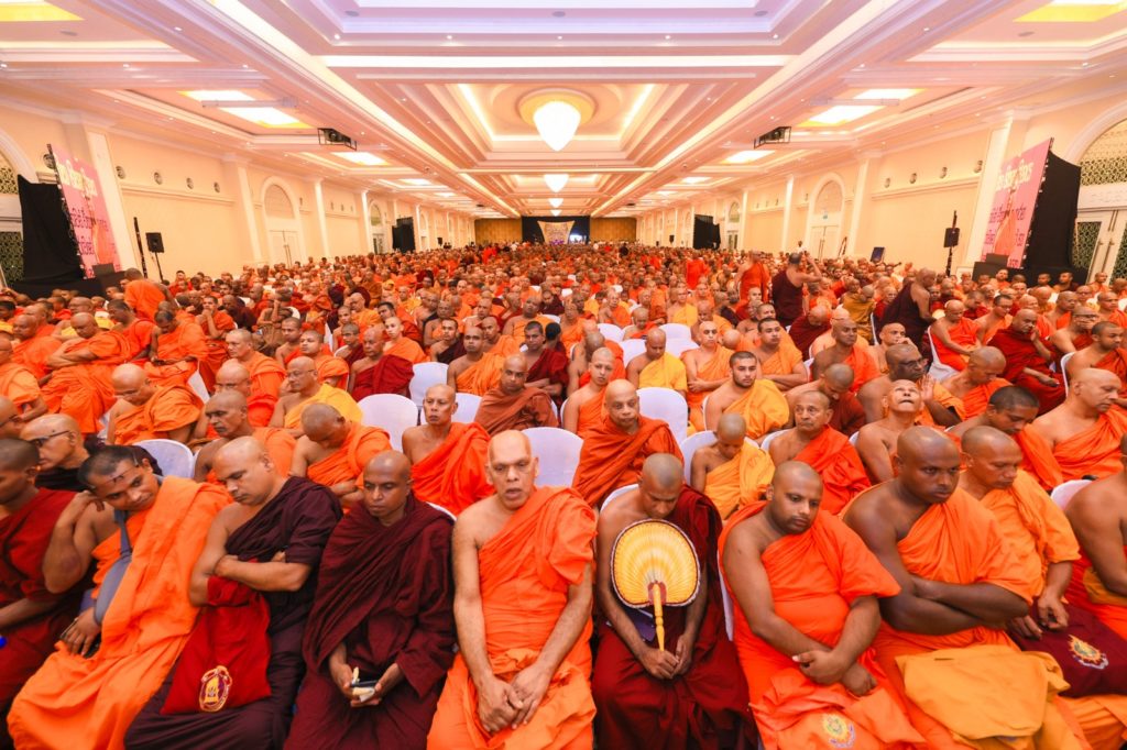 Crowd at the National Bhikshu Day