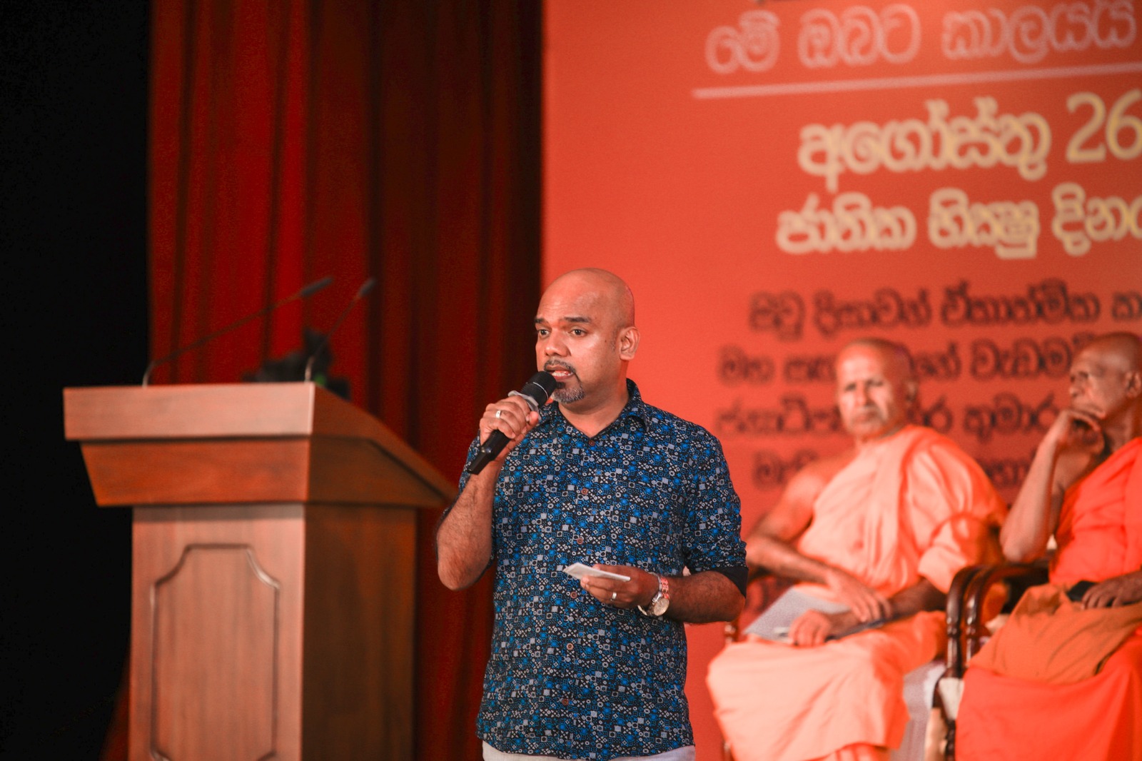 Singing at the National Bhikshu Day