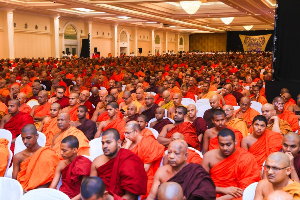 The National Bhikshu Day crowd